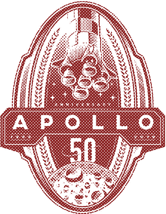 Apollo50th Anniversary Emblem PNG image