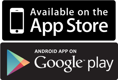 App Storeand Google Play Badges PNG image