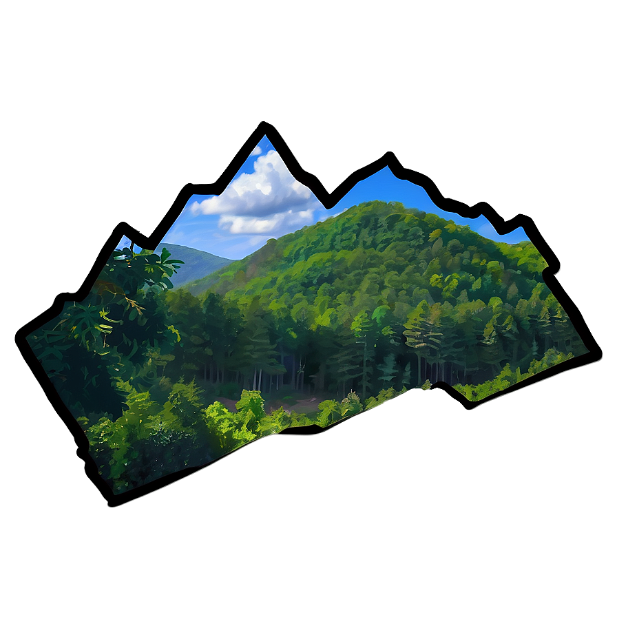 Appalachian Mountains West Virginia Png Mdu80 PNG image