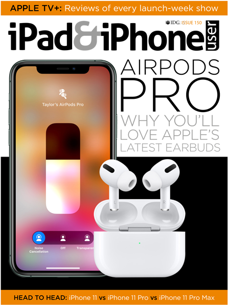 Apple Air Pods Pro Magazine Cover PNG image