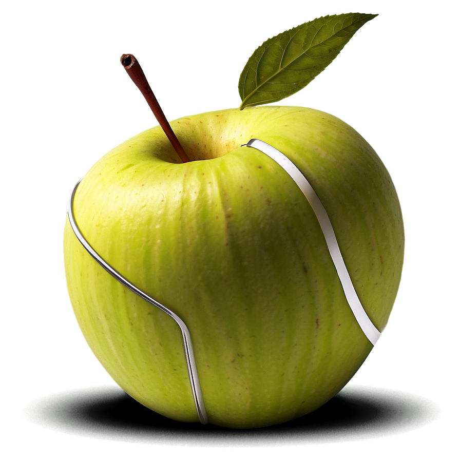 Apple And Pencil Png 06132024 PNG image