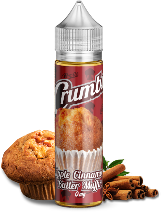 Apple Cinnamon Butter Muffin Eliquid PNG image