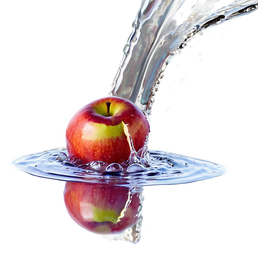 Apple Fruit Splash Png 65 PNG image