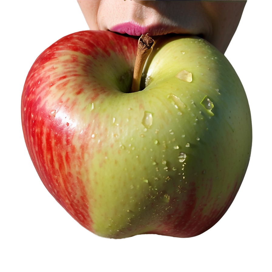 Apple In Mouth Png Pma13 PNG image