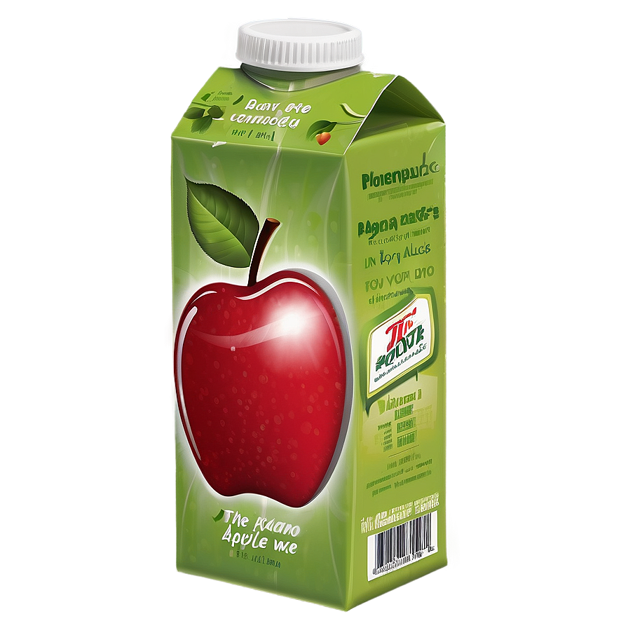 Apple Juice Box Transparent Png Yyx72 PNG image