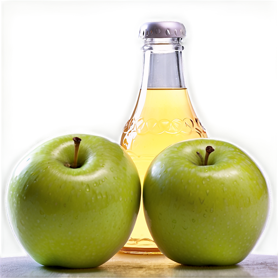 Apple Juice On Table Png Two PNG image