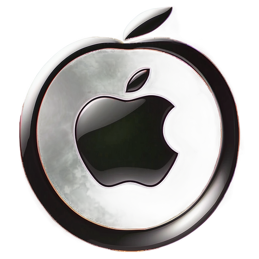 Apple Logo In Circle Png Kdf PNG image