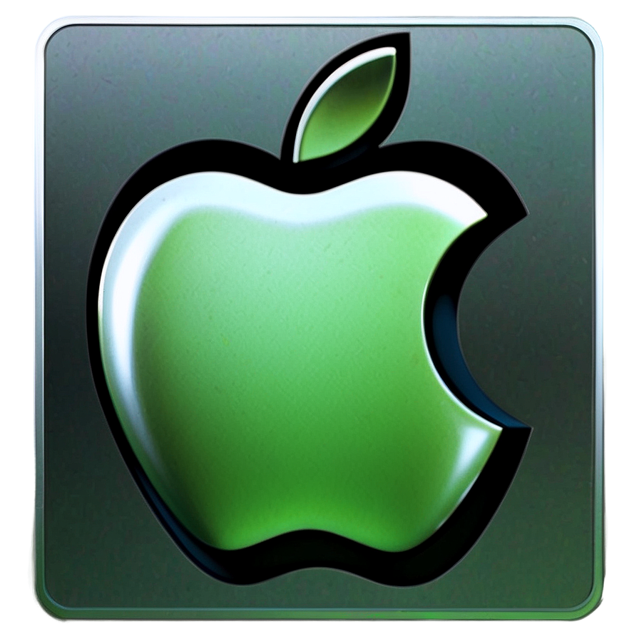 Apple Logo In Square Shape Png 05232024 PNG image