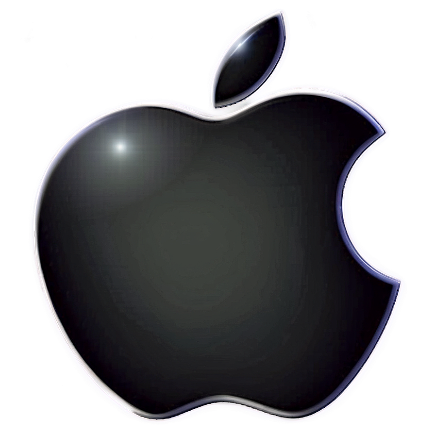 Apple Logo On Dark Background Png 05232024 PNG image