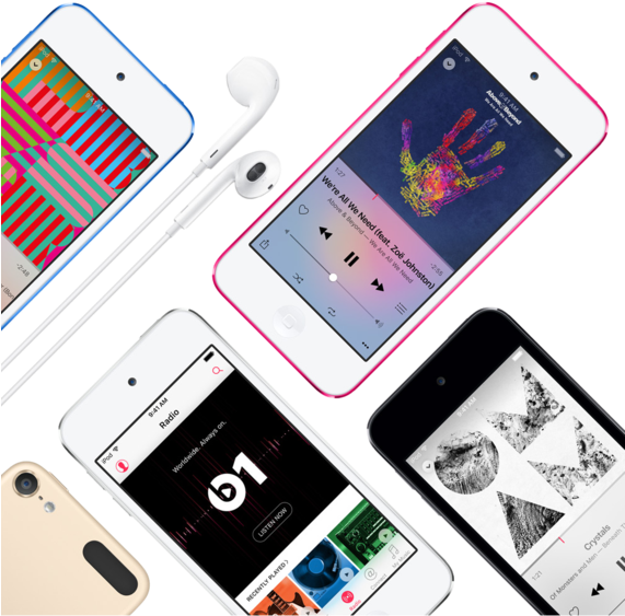 Apple Music Experiencei Podsand Earphones PNG image