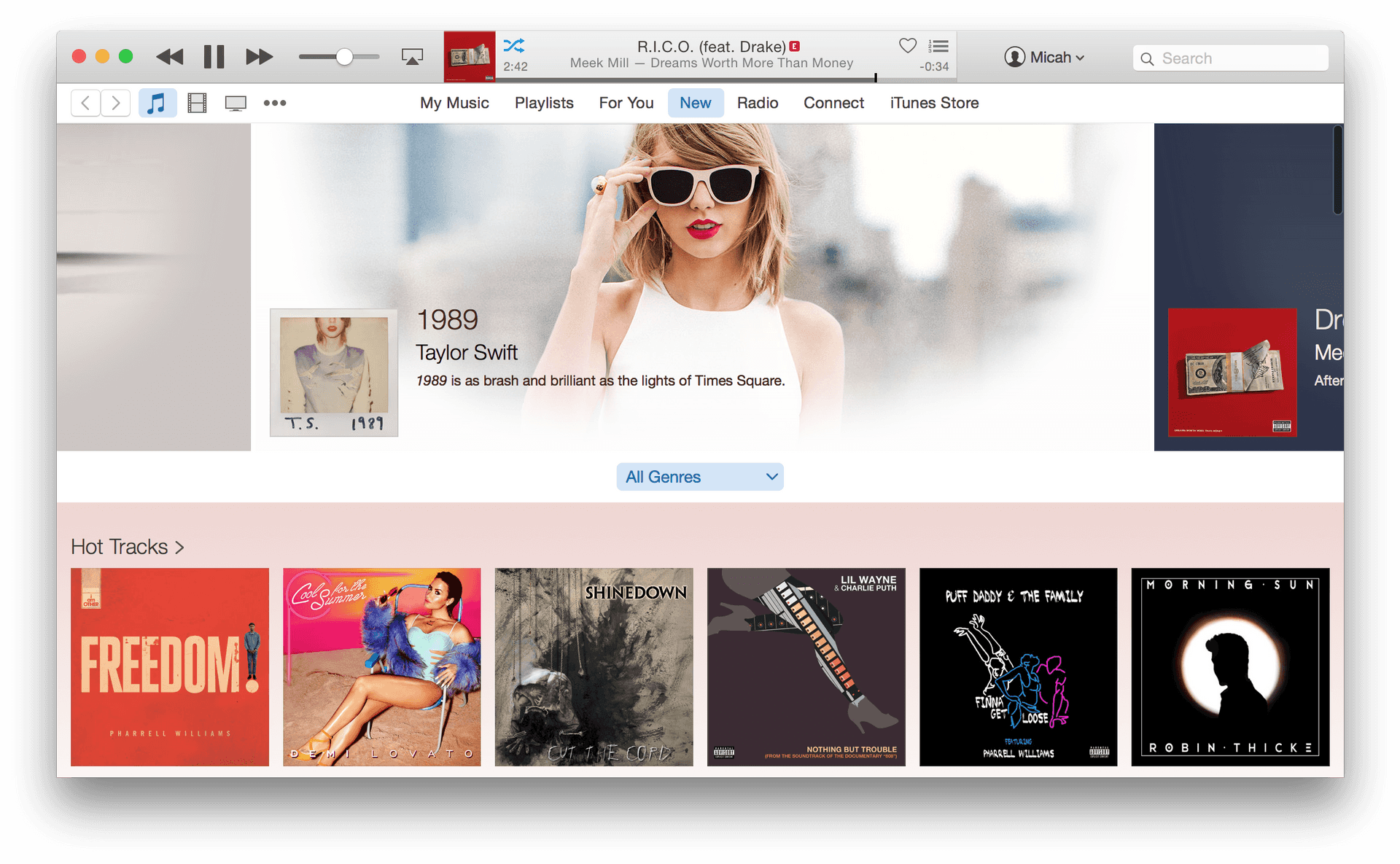 Apple Music Interface Display PNG image