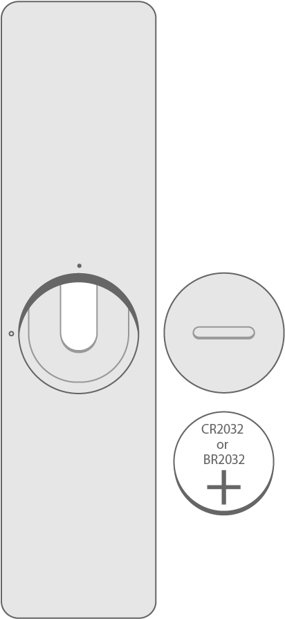 Apple Remote Battery Replacement Guide PNG image