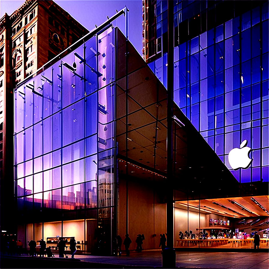 Apple Store Facade Png Icr PNG image