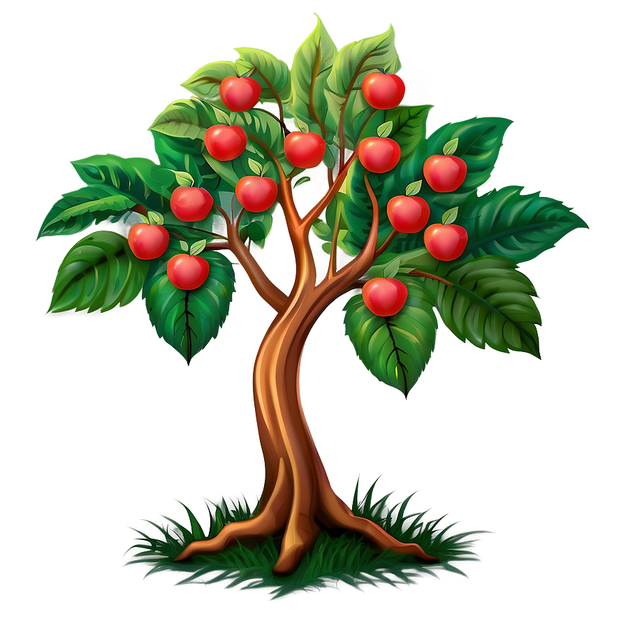 Apple Tree Illustration Png 51 PNG image