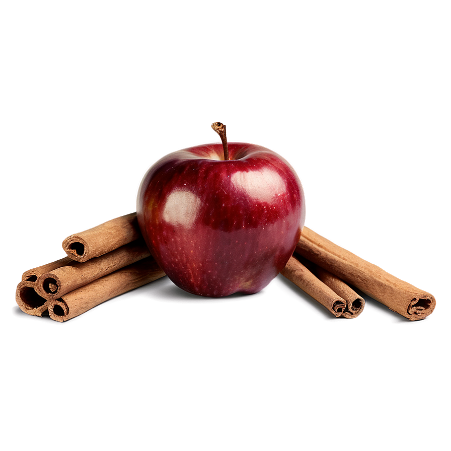 Apple With Cinnamon Png 3 PNG image