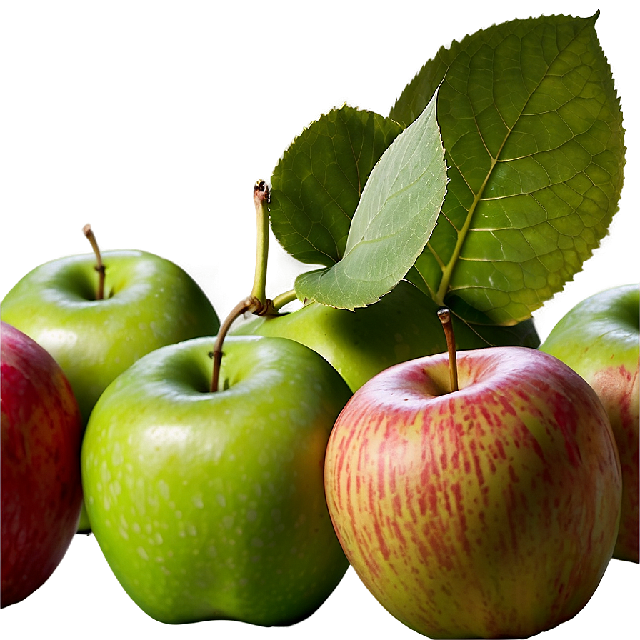 Apple With Leaf Png Gms PNG image