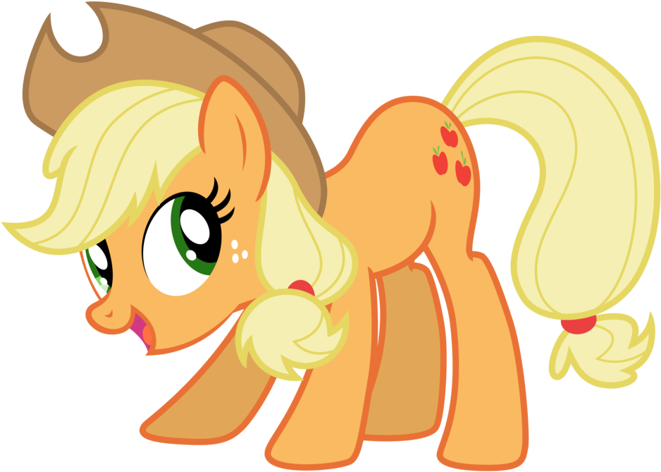 Applejack My Little Pony Vector PNG image