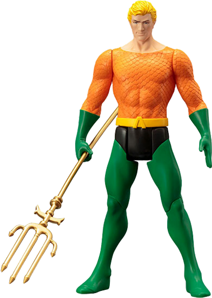 Aquaman Classic Action Figure PNG image