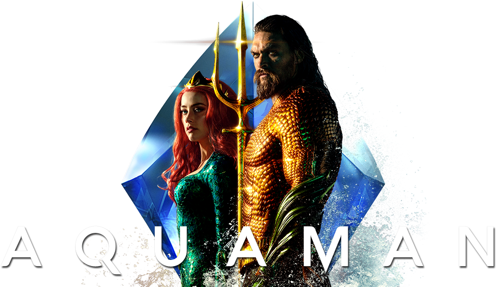 Aquaman Movie Promotional Art PNG image