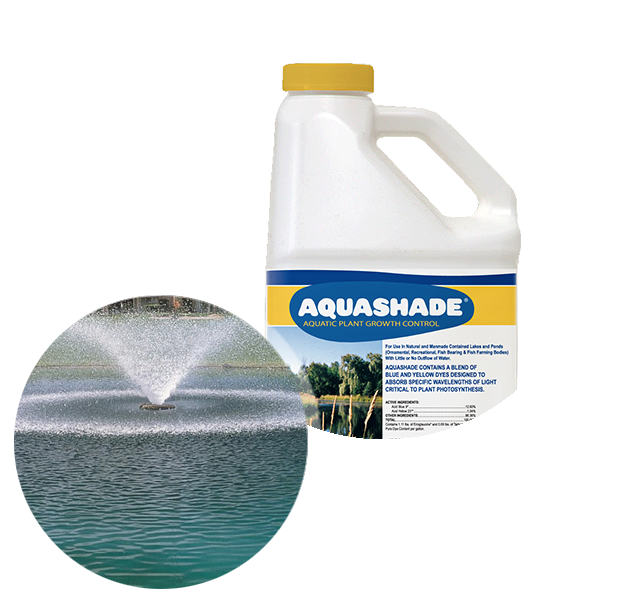 Aquashade Aquatic Plant Growth Control Product PNG image