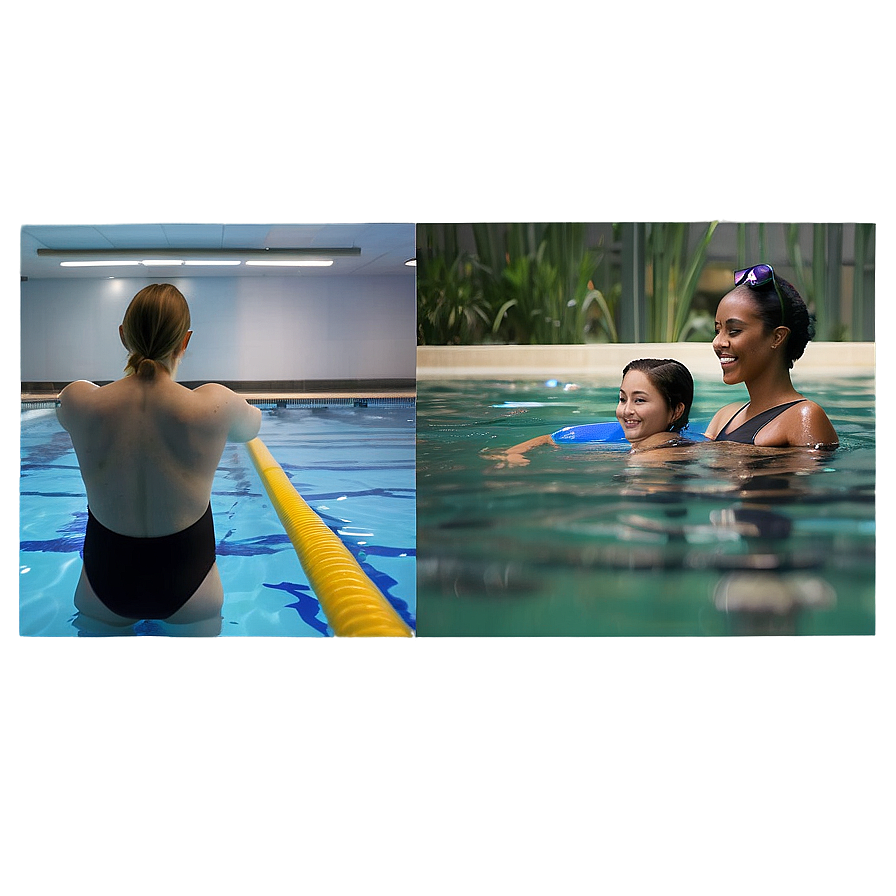 Aquatic Therapy Swimming Session Png 29 PNG image