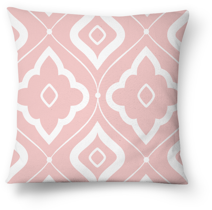 Arabesque Pattern Cushion PNG image