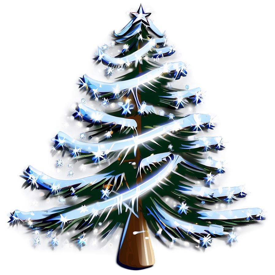 Arbol De Navidad With Snow Flakes Png 43 PNG image