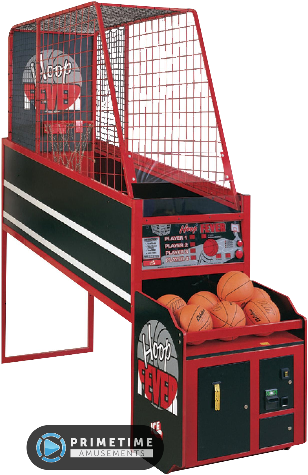 Arcade Basketball Game Machine PNG image