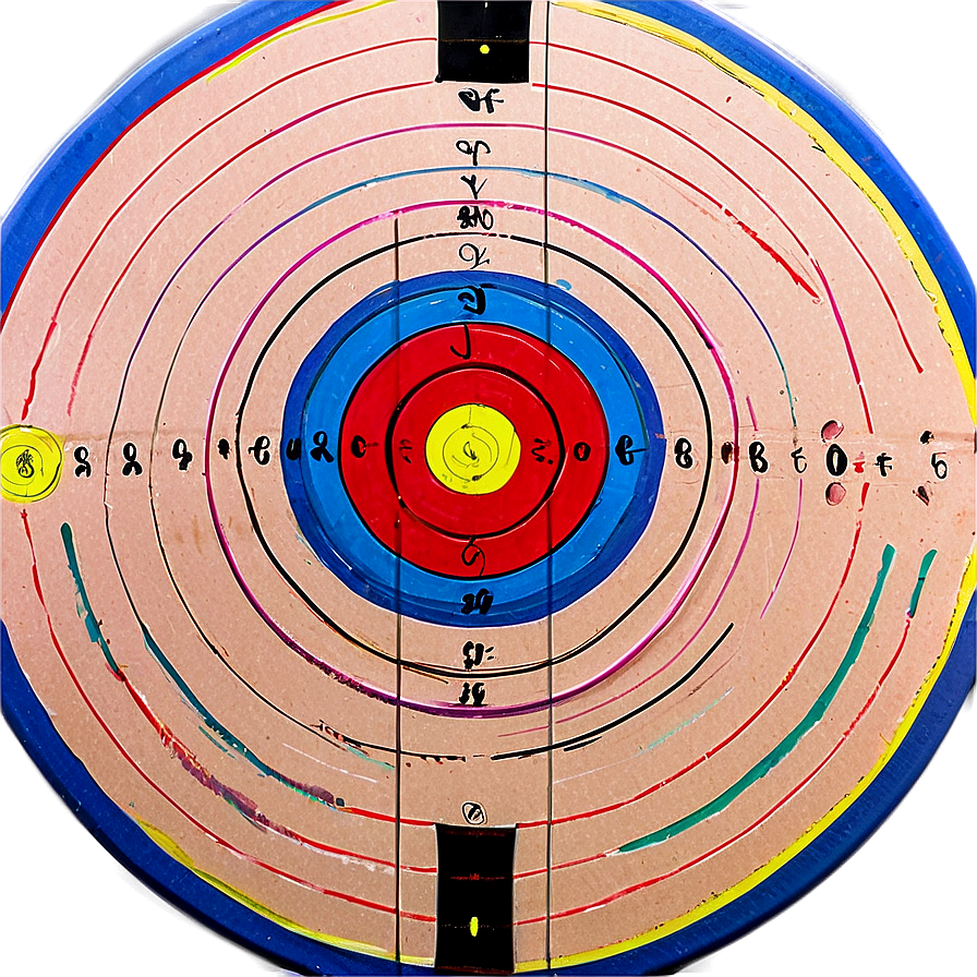 Archery Target Shoot Png 06242024 PNG image