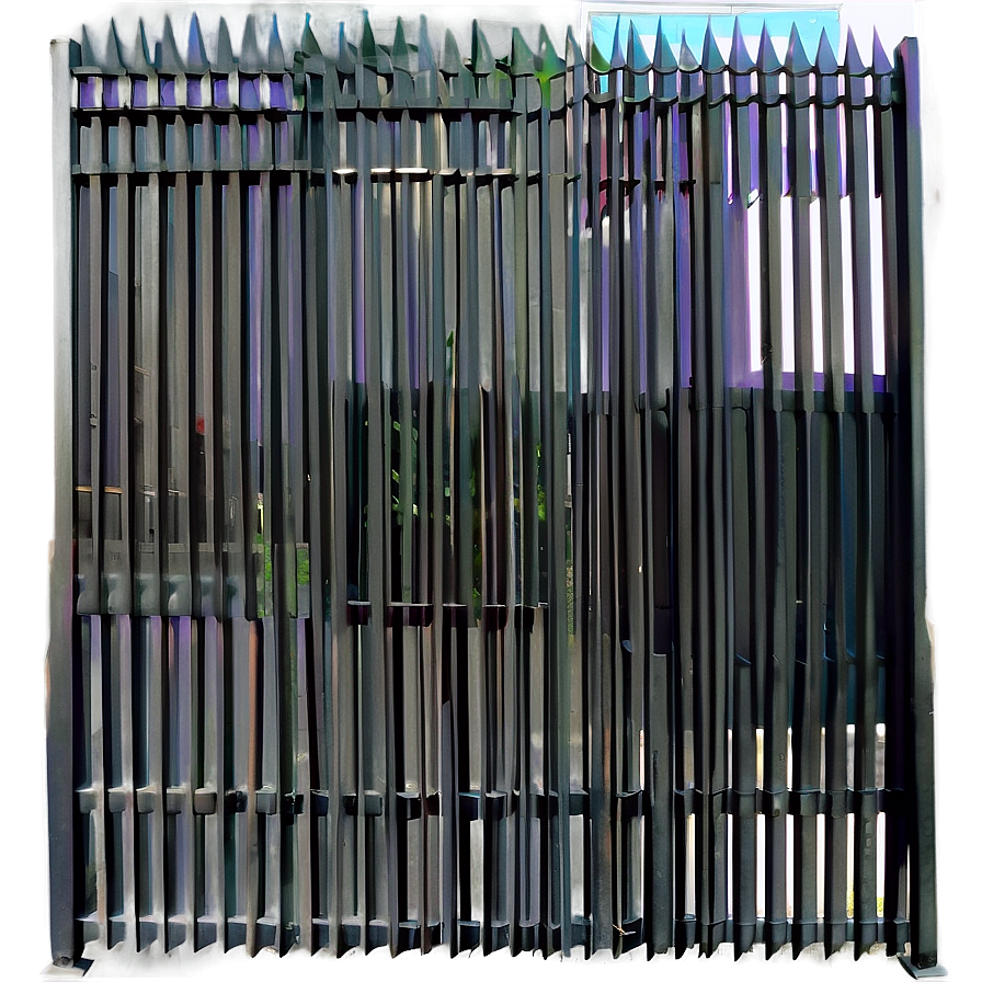 Architectural Metal Fence Png Ogm PNG image