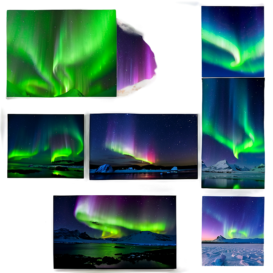 Arctic Aurora Phenomenon Png Dil PNG image