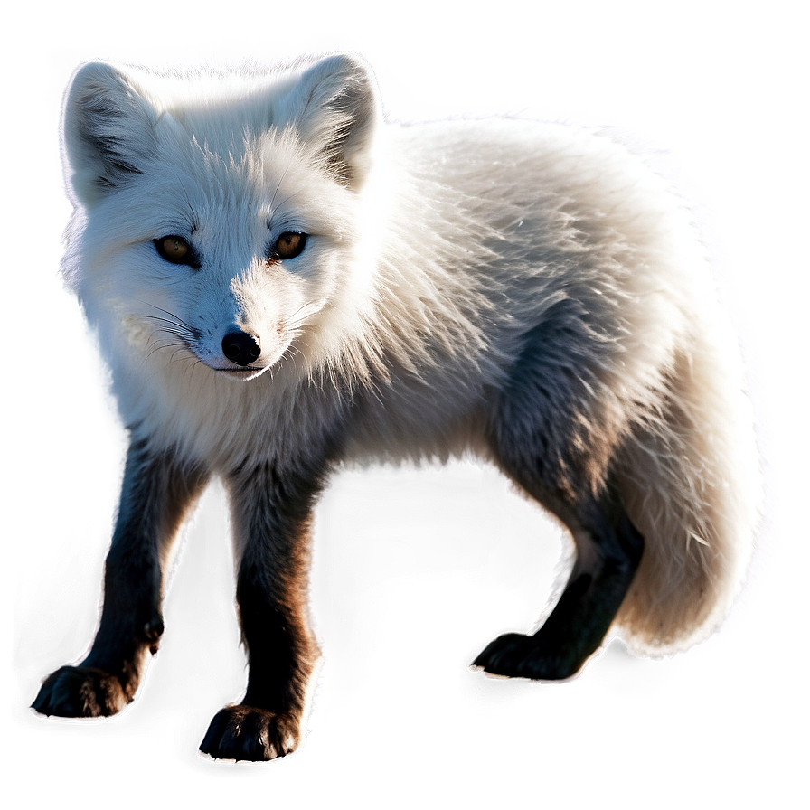 Arctic Fox North Pole Png 06122024 PNG image