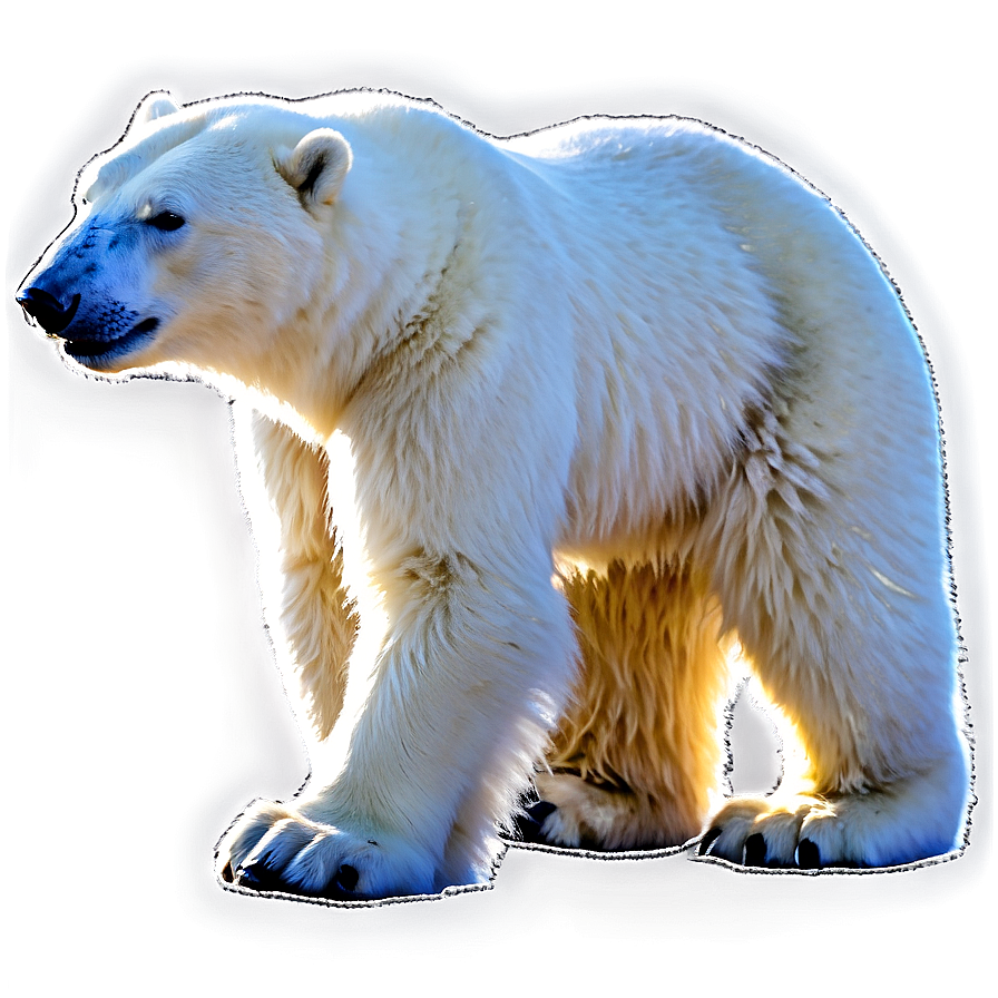 Arctic Polar Bear Png Sje55 PNG image