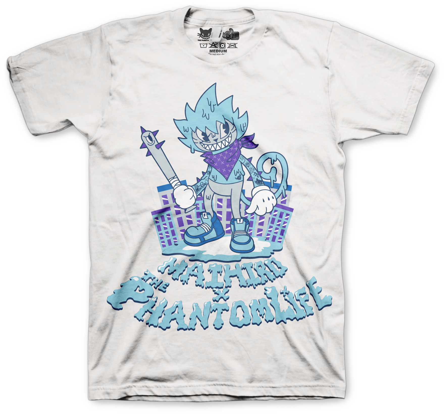 Arctic Themed Character T Shirt Design PNG image