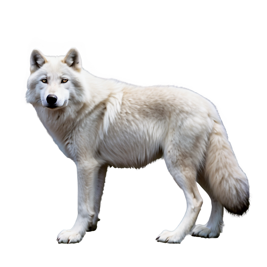 Arctic Wolf D PNG image