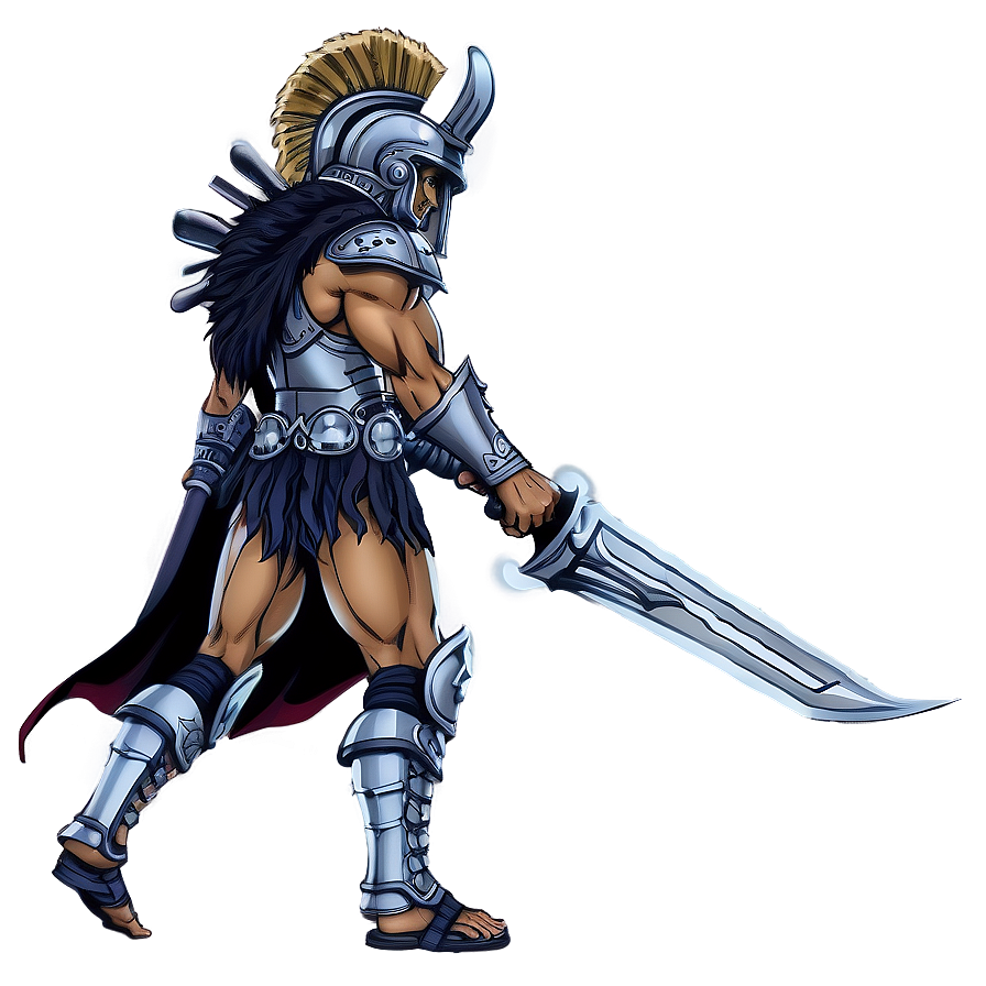 Ares In Battle Gear Png 06242024 PNG image