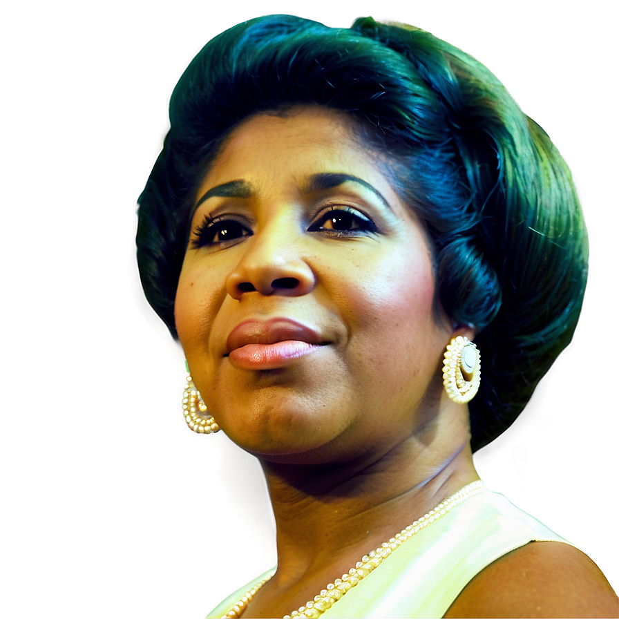 Aretha Franklin 60s Look Png 06252024 PNG image