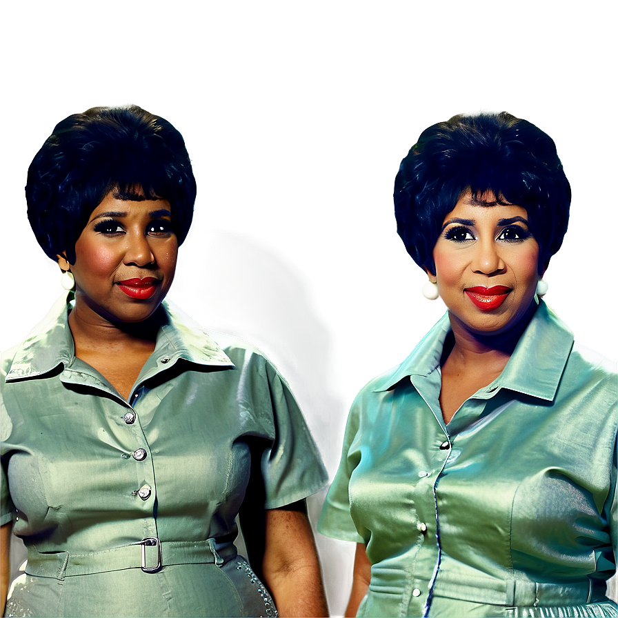 Aretha Franklin Classic Look Png 06252024 PNG image