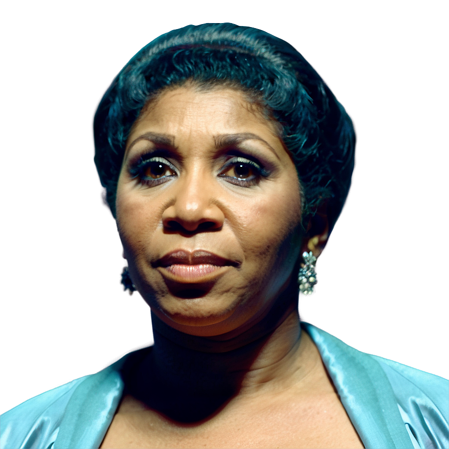 Aretha Franklin Classic Look Png 71 PNG image