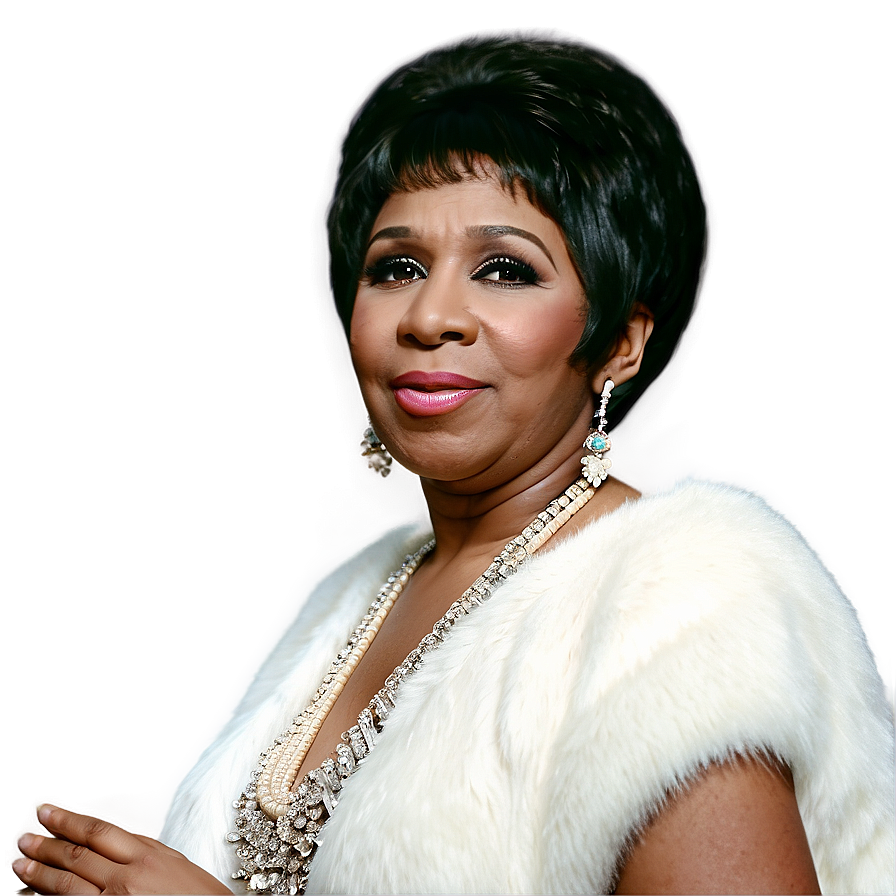 Aretha Franklin Historic Interview Png 31 PNG image