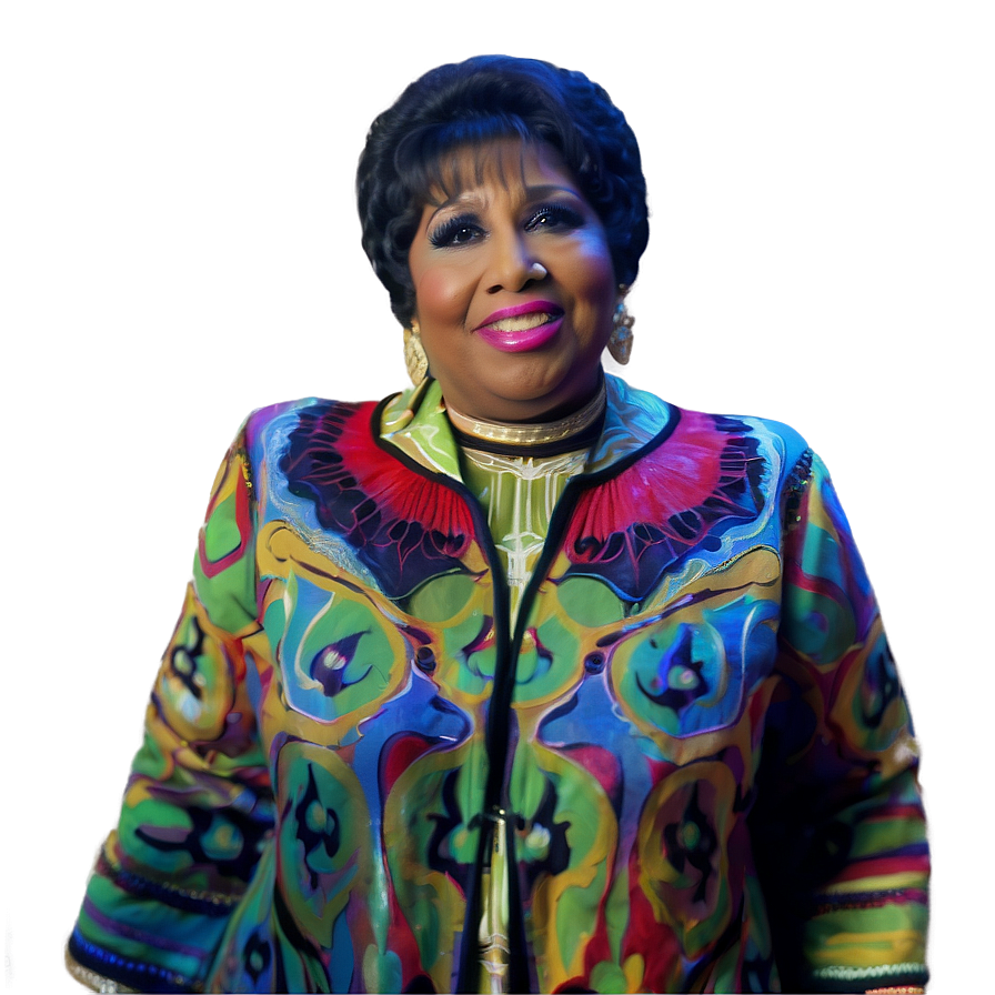 Aretha Franklin Music Video Scene Png 1 PNG image