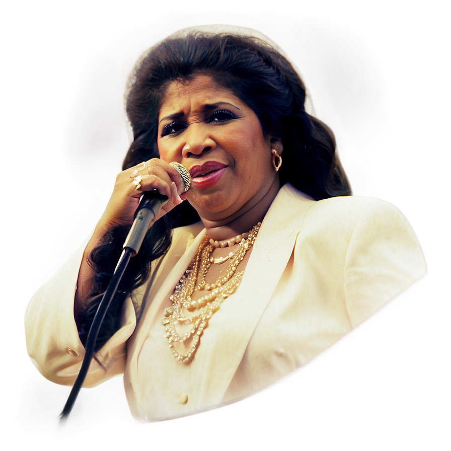 Aretha Franklin Natural Woman Png 06252024 PNG image