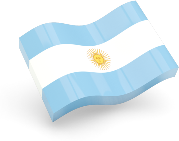 Argentinian Flag Illustration PNG image
