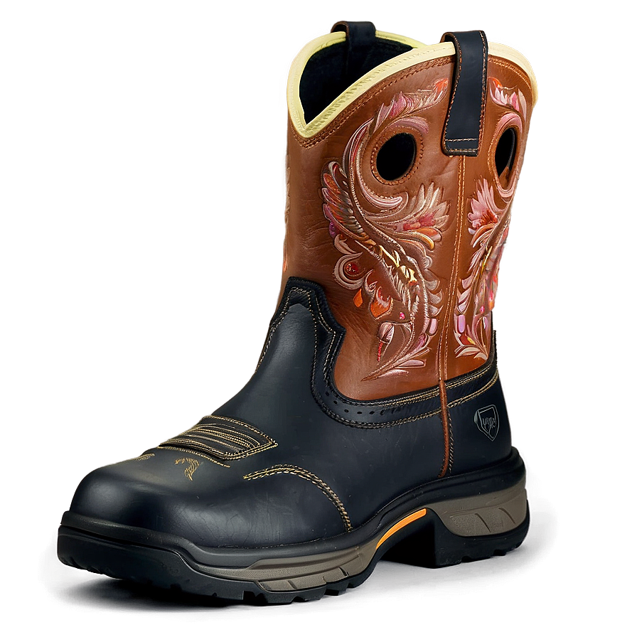 Ariat Barnyard Boots Png 06282024 PNG image