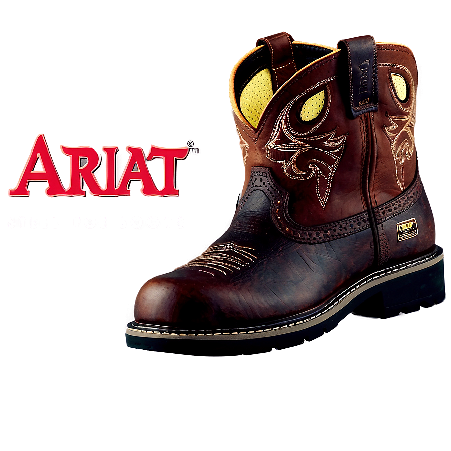 Ariat Steel Toe Work Boots Png 94 PNG image