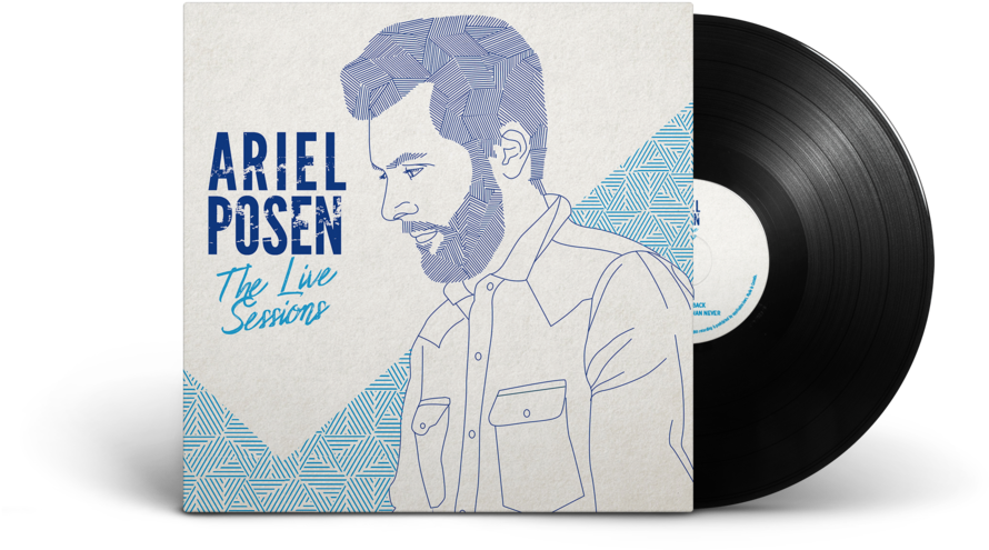 Ariel Posen The Live Sessions Vinyl Record PNG image