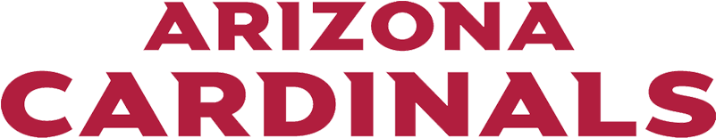 Arizona Cardinals Text Logo PNG image