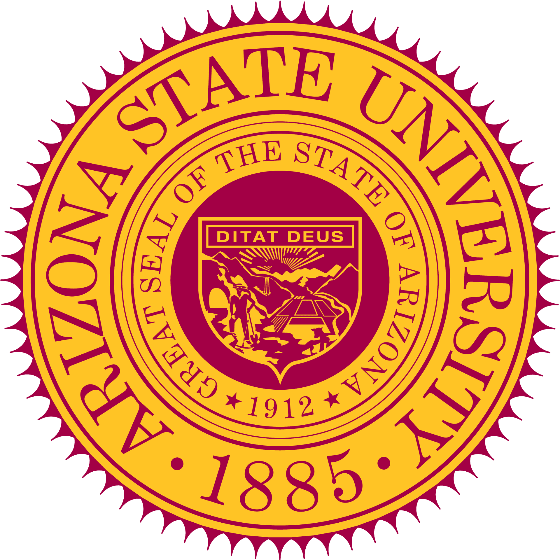 Arizona State University Seal PNG image