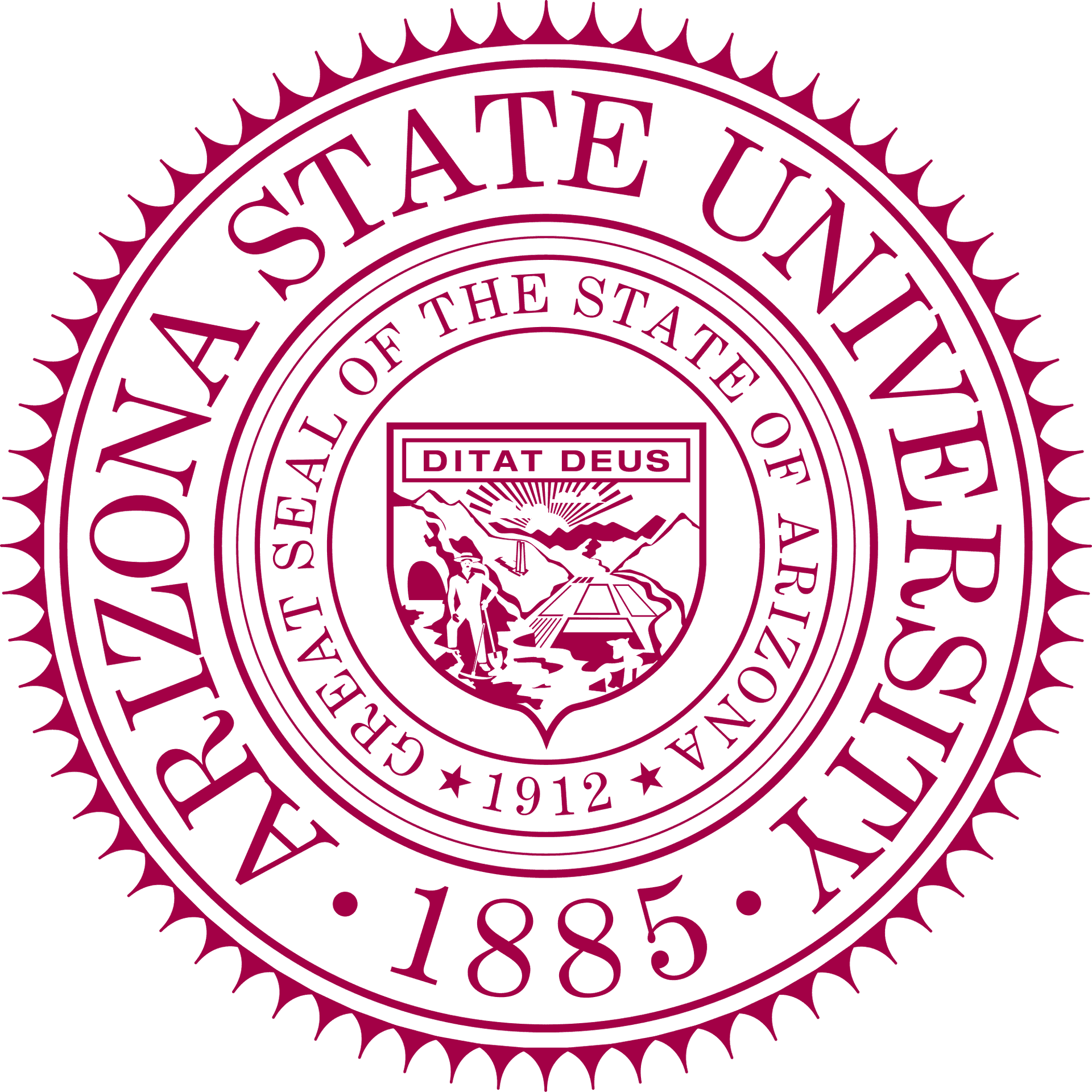 Arizona State University Seal PNG image