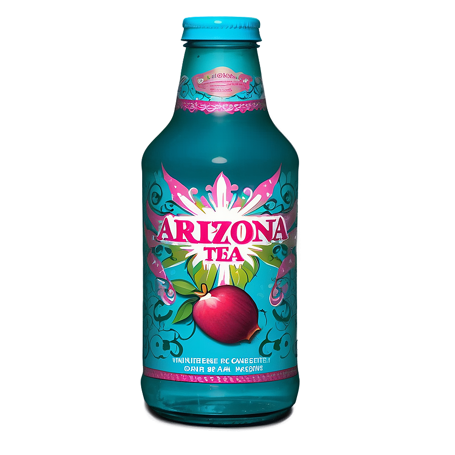 Arizona Tea Pomegranate Flavor Png 06252024 PNG image